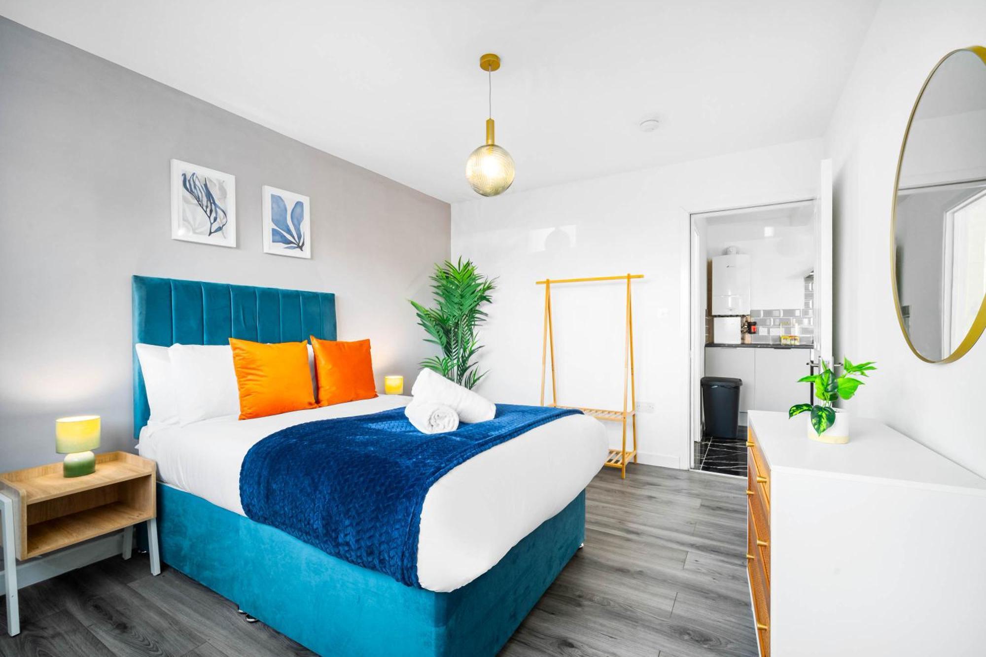 Modern Apartment - Cradley Heath - Top Rated - Netflix - Wifi - 1Mh Smethwick Dış mekan fotoğraf